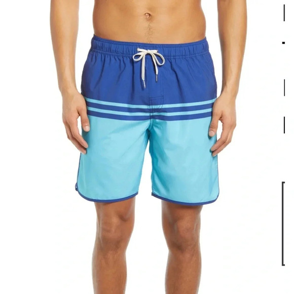 Fair Harbor The Anchor Swim Trunks XXL 3XL zipper pocket shorts‎ liner  NWT - Picture 1 of 7